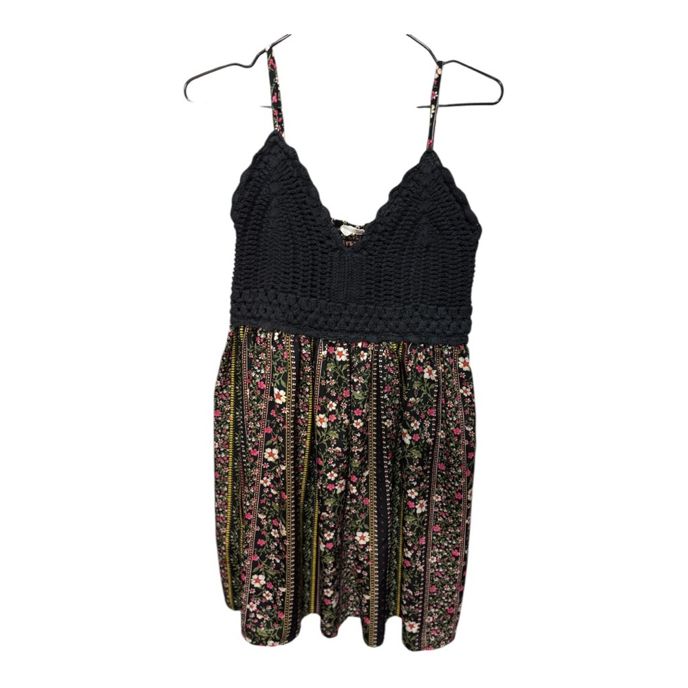 Derek Heart Black and Floral Dress